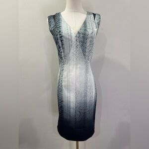 NWT Elie Tahari “Arvis” Sleek Ombre Jersey Knit Sheath Dress – Size 8